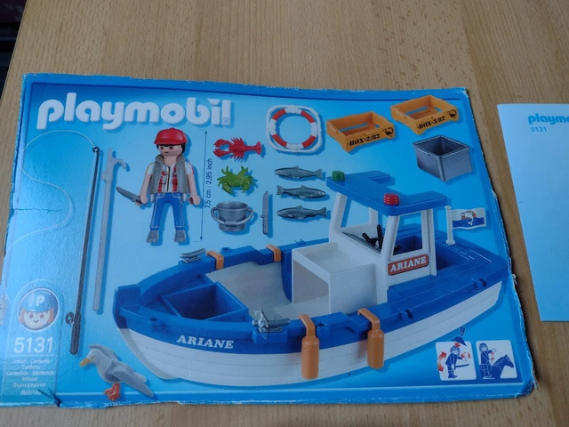 PLAYMOBIL (Z326) MER - Capitaine Marin du Bateau de Pêche La PLAYMOBIL (Z326) MER - Capitaine Marin du Bateau de Pêche La