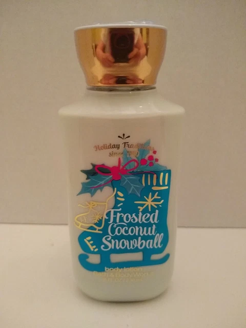 Nuevo Bath & Body Works Coco Bola De Nieve Crema De Karité Vitamina E 8 Oz