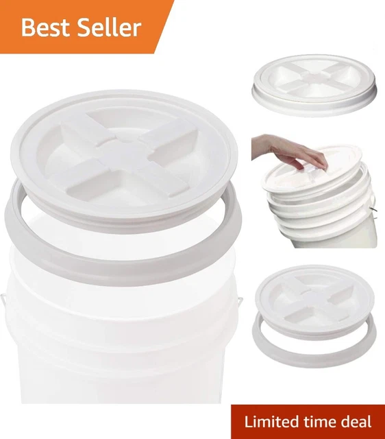 GAMMA VITTLES VAULT Seal Lid Fits 3.5-7 Gallon Bucket, White Colour Name:White $29.83 - PicClick AU
