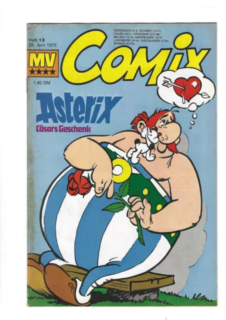 Mickyvision 1975 Heft 13 - MV Comix Ehapa Z2 mit Sammelmarke