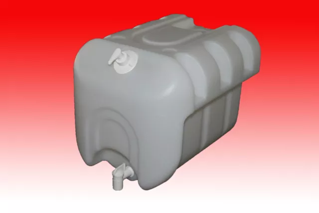 Buer KG-Shop - 50 Liter Waschwassertank Wassertank + Seifenspender + Halter  Lokhen - LKW Caravan