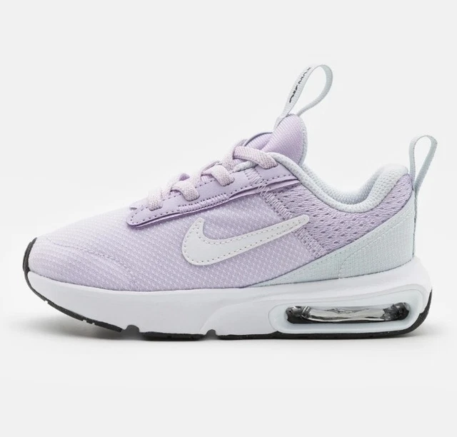 Scarpe da ginnastica per ragazze Nike Air Max Interlock Lite indossate una volta viola gelo UK 11