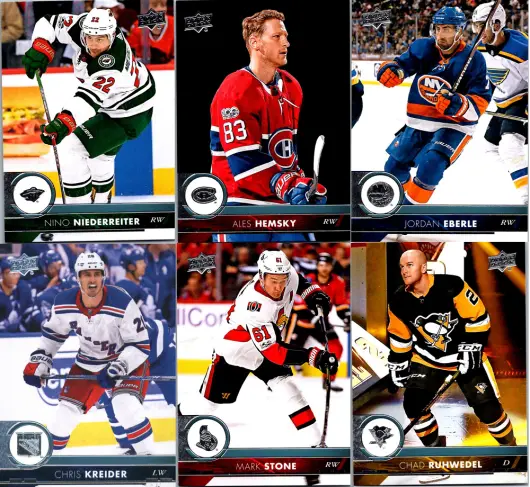 2017-18 Upper Deck Series 2 Hockey - Base Cards - Pick From Card #'s 251-450
