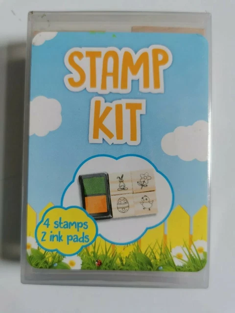 Stempelset Hase, Kükenei, Blumenset Kinder Kunst Handwerk Party Dekoration klein