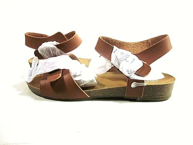 Refresh Whisper-02 Tan Flat Dress Sandals,US Size 6.5,New in box