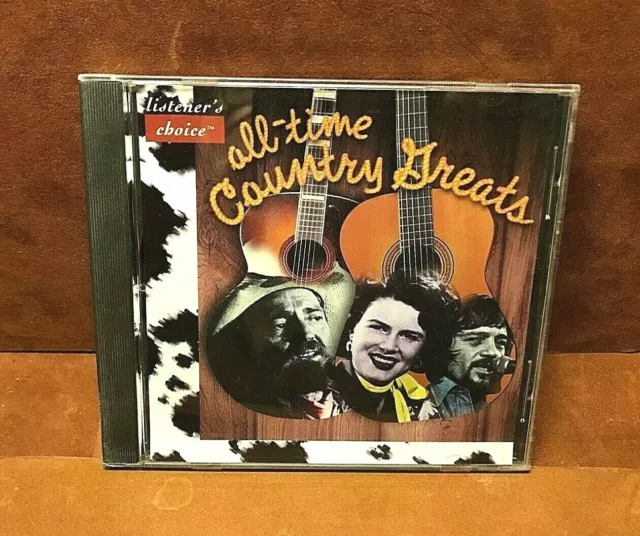 ALL-TIME COUNTRY GREATS CD ~ Listener's Choice ~ Various Artists ~