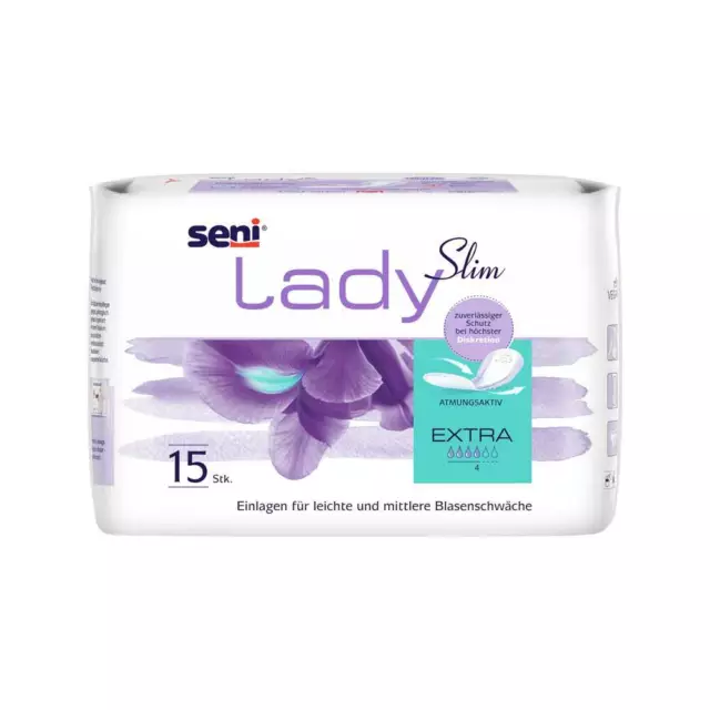 Seni Lady Slim Extra Inkontinenzeinlagen 360 Stück (1 Karton)