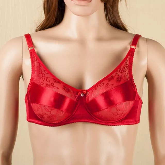 SEXY LACE POCKET Bra Breast Forms Insert Mastectomy Brassiere