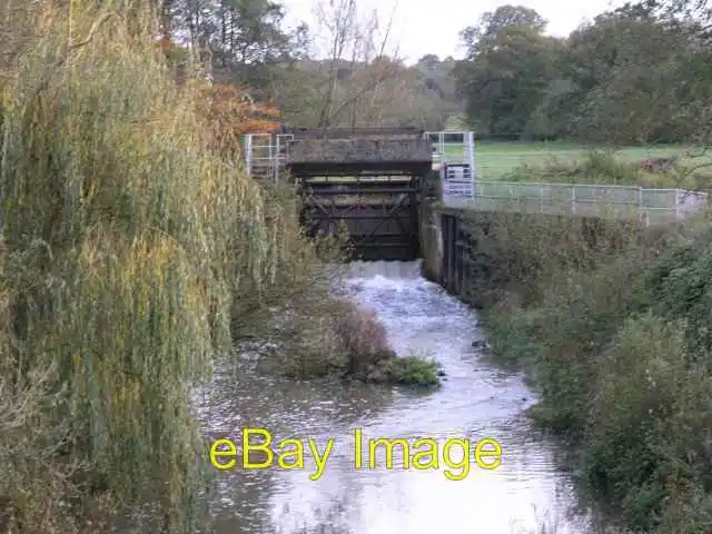 Photo 6x4 A Weir in Goudhurst This weir is used to control the level of t c2005