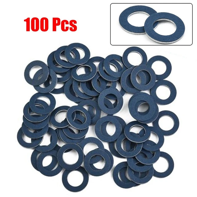 Lot De 100 Bouchons De Vidange M14 X 1,5 Mm – Compatibles VW, Audi, Seat, Skoda, Référence N90813201/202 - 13