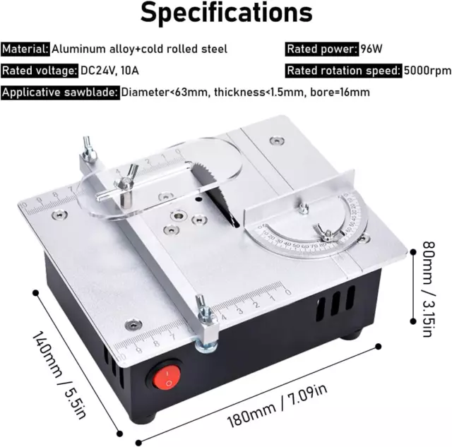 Mini Sega Circolare Da Tavolo, S3 Miniatura Di Precisione Elettrica Curva Sega D 2