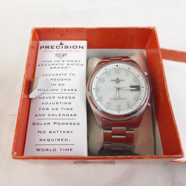 Precision radio controlled watch instructions store