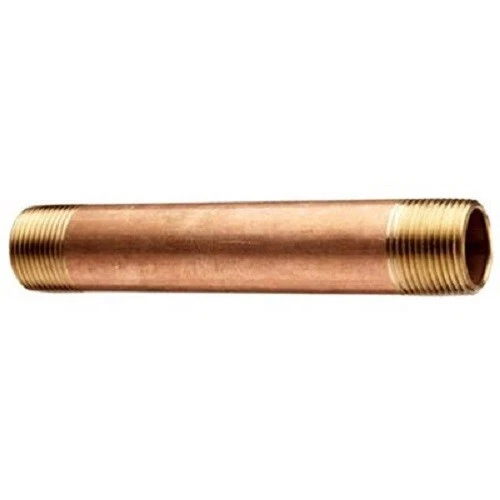 Auveco - 310 - Brass Long Nipple 2 Length 1/8 Thread (5 Pieces)