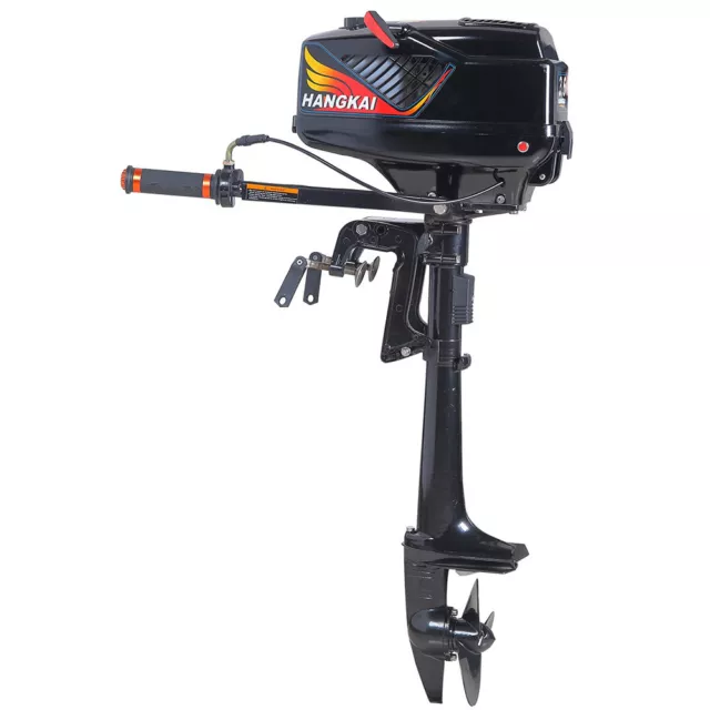 3.6 HP 2 Stroke Outboard Motor Gasoline Boat Engine Water Cooled Short Shaft