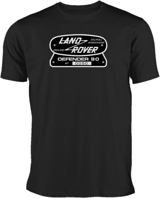 T-shirt Defender Land Rover motivo 3