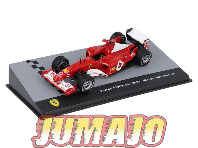 Ferrari F1 2003 Michael Schumacher – Hot Wheels 1/18 – Neuve