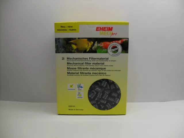 Eheim 2505101 Mech-Pro 2 Litres Filtre Média. Aquarium