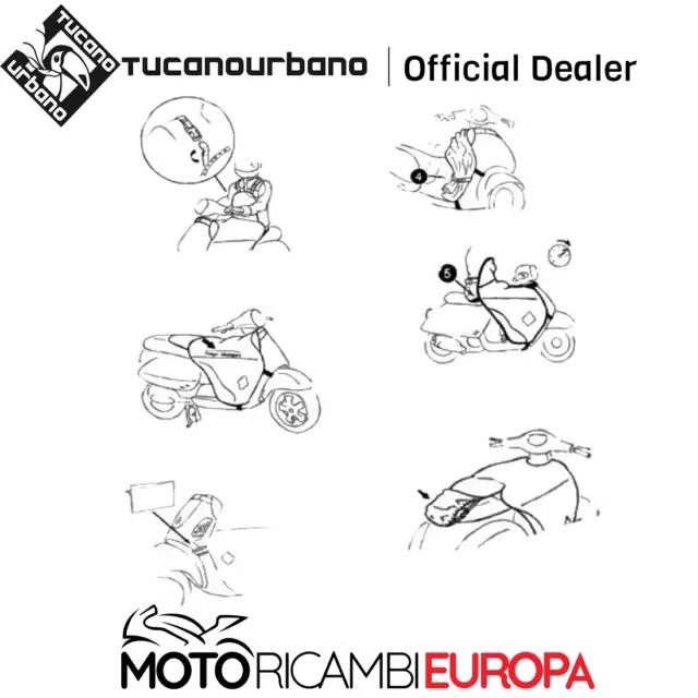 R214X Coprigambe Termoscud Moto Tucano Urbano Piaggio Medley 125 2020 3