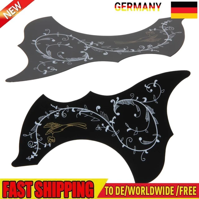 Akustische Gitarre schlagbrett Pick Dickquard selbstklebend Zelluloid vorne Schu