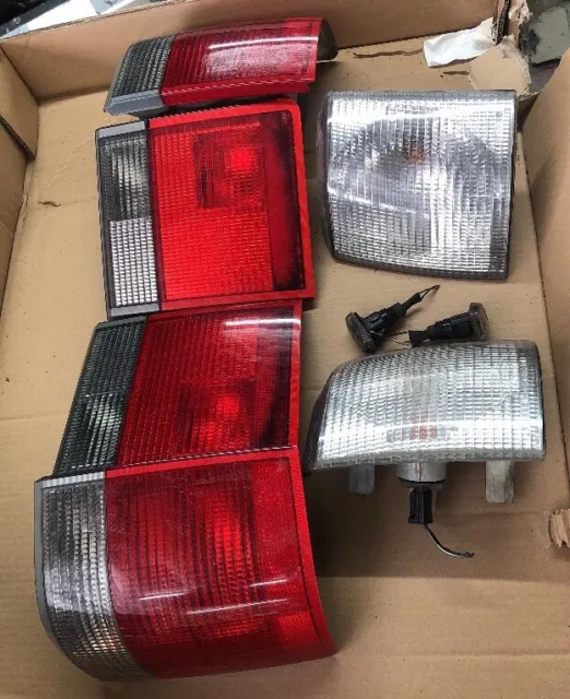 RANGE ROVER P38 Set Of Clear Lights Up Grade Front Rear Lens Very Good