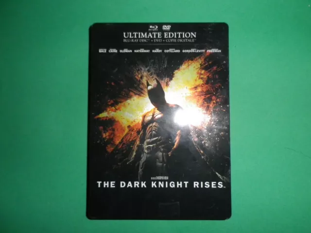 Blu ray The dark knight rises ultimate edition steelbox