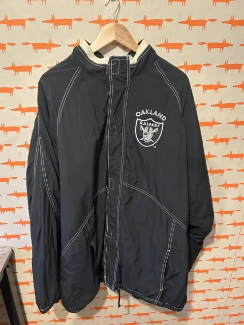 Giacca vintage Oakland Raiders giacca NFL Starter Team - taglia XXL