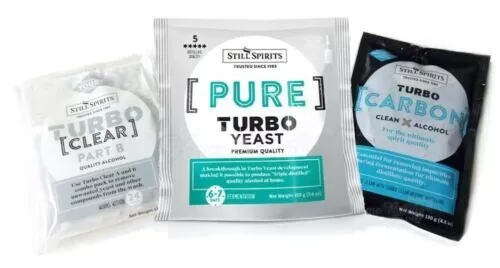 STILL SPIRITS - Turbo Levadura, Turbo Carbono y Turbo Transparente - Pure Turbo Pack