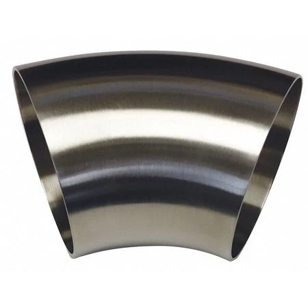 Precision Stainless - Usa 2Wk-0150-7-4 Elbow,1-1/2" Tube Size,2-1/4" L,Metal