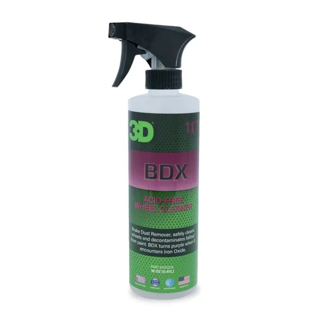 3D BDX 16 oz - Acid Free Wheel Cleaner