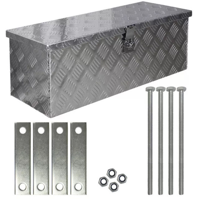 Truckbox Deichselkasten Deichselbox D050 inkl.Montagesatz Aluminium Trucky