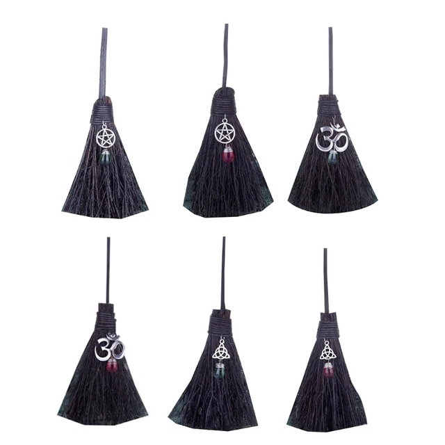 Produktbild von Crystal Witch Broom Energie-Reinigungszubehör, Mini-Hexenbesen | Ritual