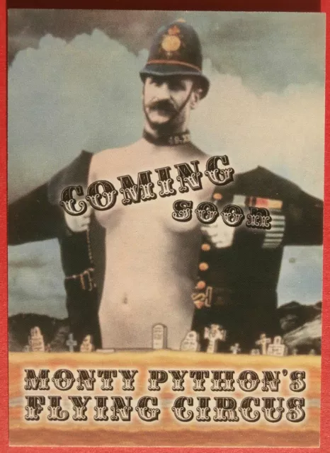 MONTY PYTHON'S FLYING CIRCUS - INTERNAL PROMO CARD - Strictly Ink 2005 - GILLIAM