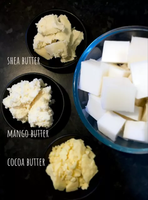 Triple Butter Melt & Pour Soap Making - Stephenson - Chopped & Ready to Go!