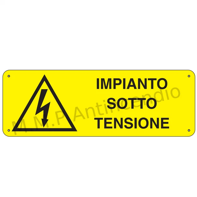 Scan 0901 Cartello Pericolo Alta Tensione – PVC AutoAdesivo 200x300 Mm – Testo Nero Su Giallo, Per Ambienti Industriali E Cantieri - 3