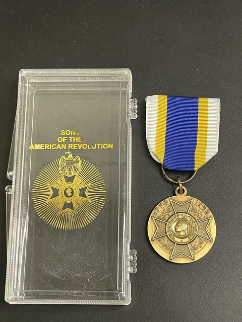 Sons of the American Revolution medal libertas et patria medal 1776 1783