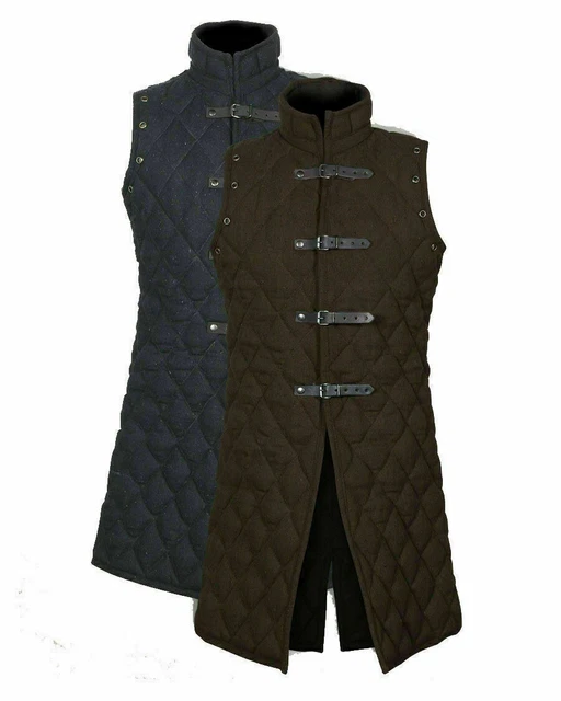 Gambeson Medieval-thik Padded Armour costume Cotton size