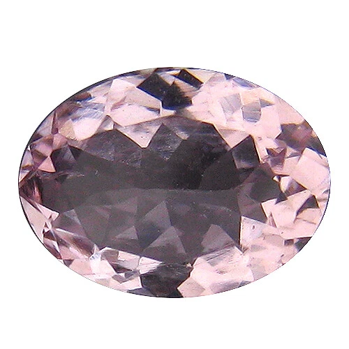 0.87Ct UNHEATED LIGHT PINK MORGANITE GEMSTONE FROM BRAZIL