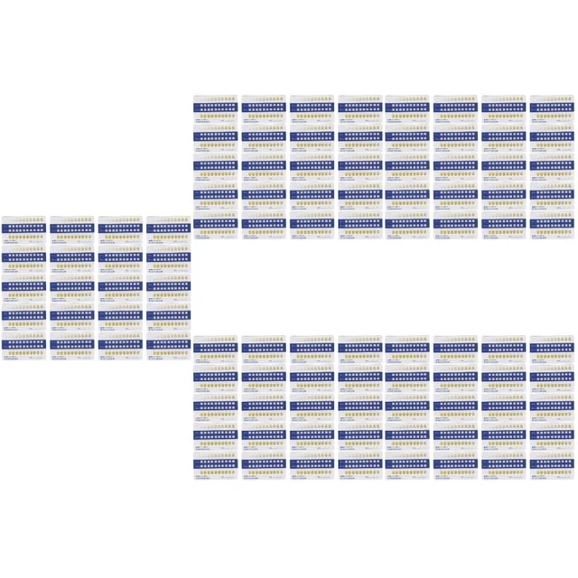 5 SETS TOOTHPASTE Teeth Color Chart Shade Guide for Dentist £24.99
