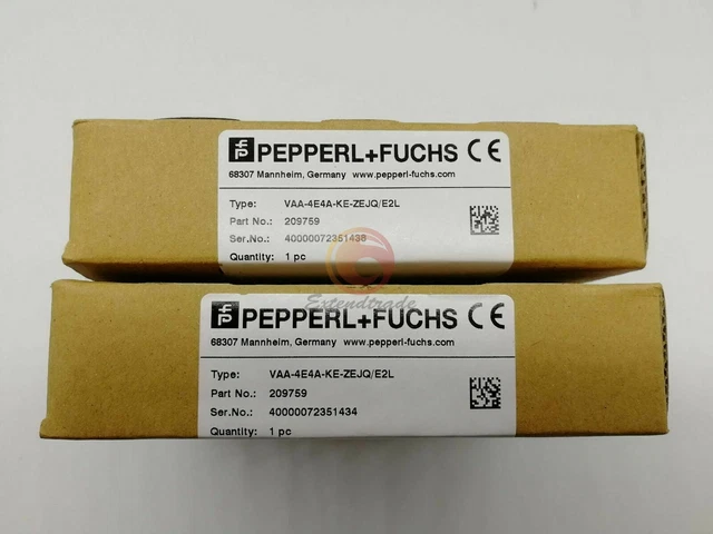PEPPERL & FUCHS VAA-4E4A-CB-ZE/E2-Y (VAA4E4ACBZEE2Y) - Nuovo Con Scatola