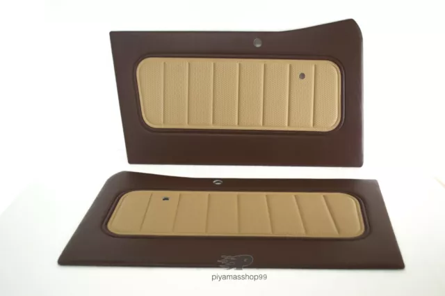 8 Garage Reproduction Door Panel Set CHEVROLET LUV / KB20 / Brown Two-tone