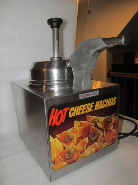 Server Hot Nacho Cheese Machine  Dispenser with Spout Warmer Works Great !