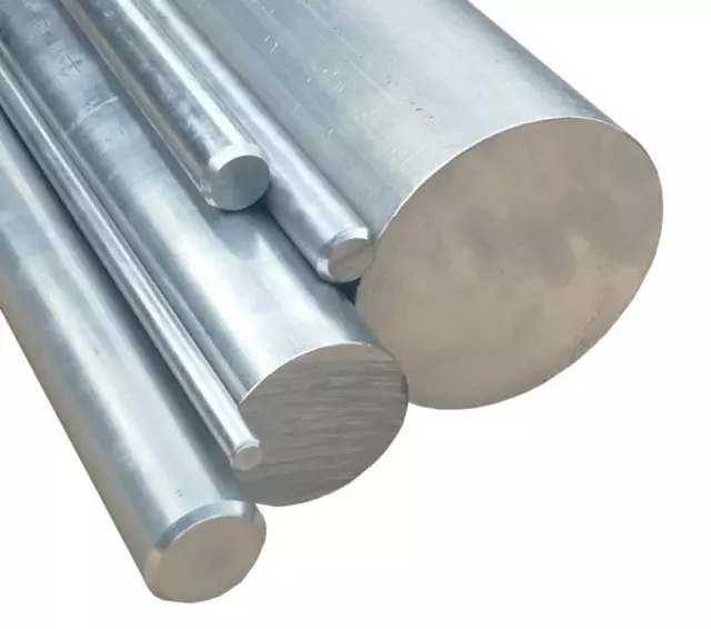 Aluminium Alu Rund Vollmaterial Länge 250mm (25cm) AlCuMgPb  von Ø6mm - Ø200mm