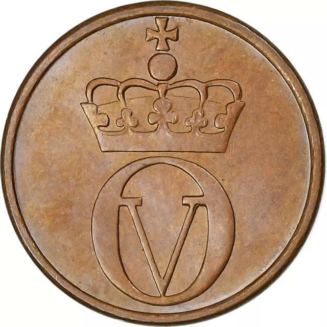 [#224513] Norway, Olav V, Ore, 1971, Bronze, MS, KM:403
