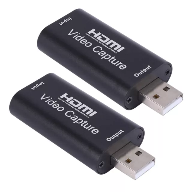 2X Schede Acquisizione Video Audio Da  Un USB 2.0 Registrazione 1080P 4K Tr8445