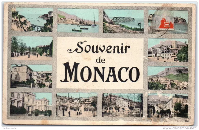 MONACO -- MONTE CARLO -  souvenir de monaco.