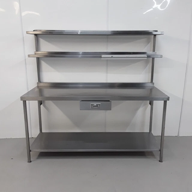 Stainless Steel Table Shelves Work Top Prep Counter