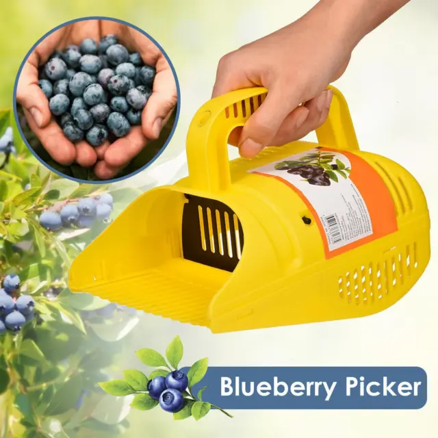 Plastic Berry Picking Comb Harvesting Blueberry Rake Fruit Picking Tools C9 M4 =