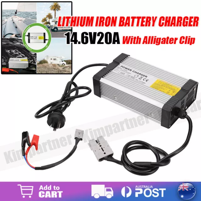 Lithium AC/DC 12V 10A/20A/30A/40A Battery Charger For Lithium Iron LiFePO4