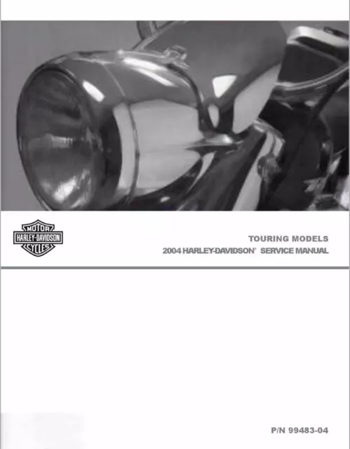 Harley Davidson Touring 2004  - Repair Service Manual  70 FILES PDF (65MB) -ENG