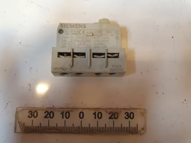 SIEMENS 3rv1901-1e Contact Auxiliaire